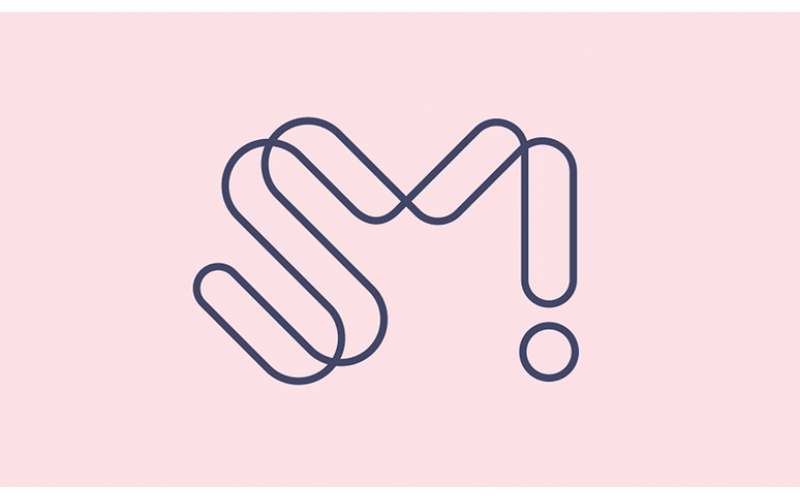 韓SM娛樂升級改造了品牌標志設計